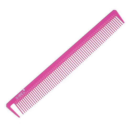 Антистатичен гребен Sibel Pink Pom Combs 19см