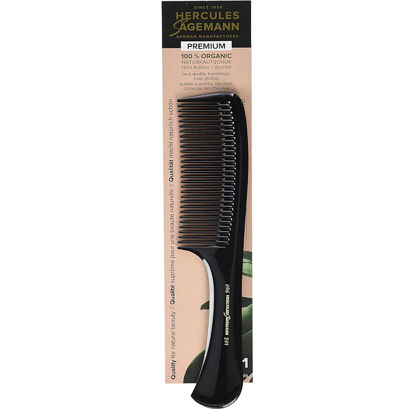 Антистатичен гребен с дръжка Hercules Sagemann Comb 23,5см