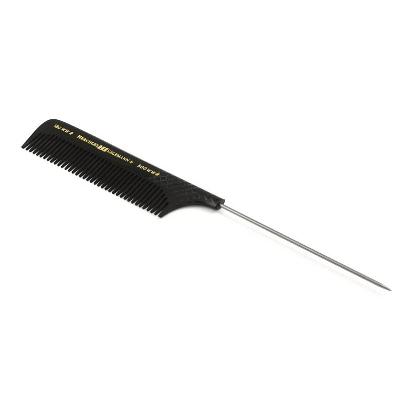 Професионален гребен за тупиране Hercules Pin Tail Comb 180WWR