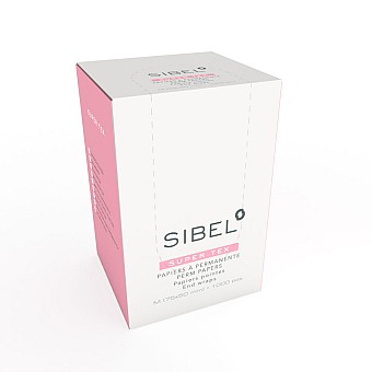 Листчета за къдрене средни SIBEL Perm Papers Hair Tips Super Tex Box 1000pcs
