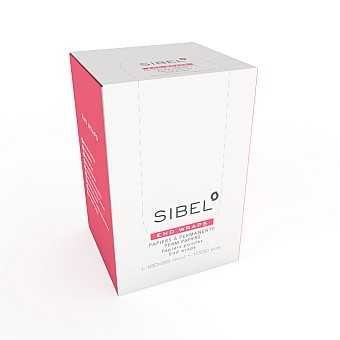 Листчета за къдрене големи SIBEL Perm Papers Hair Tips Super Tex Box 1000pcs