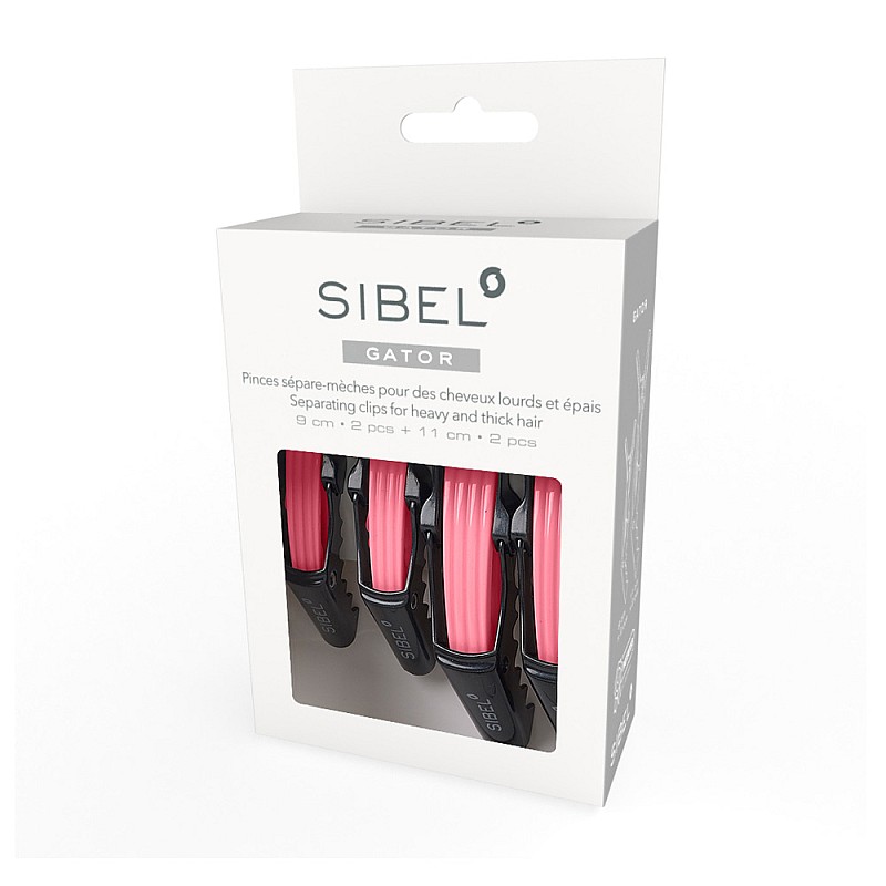 Щипки за коса крокодил Sibel Gator Clips 2x9cm