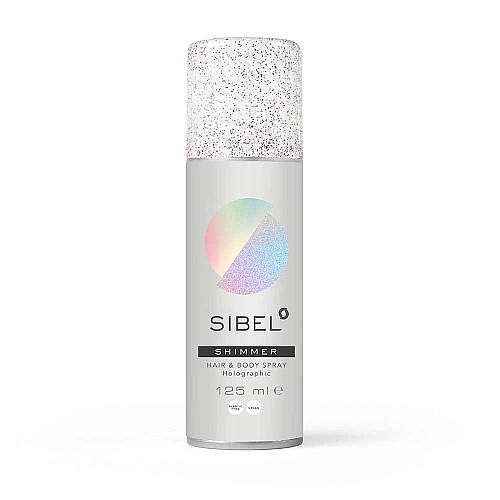 Спрей за коса и тяло холограмен SIBEL H&B Shimmer Spray 125ml