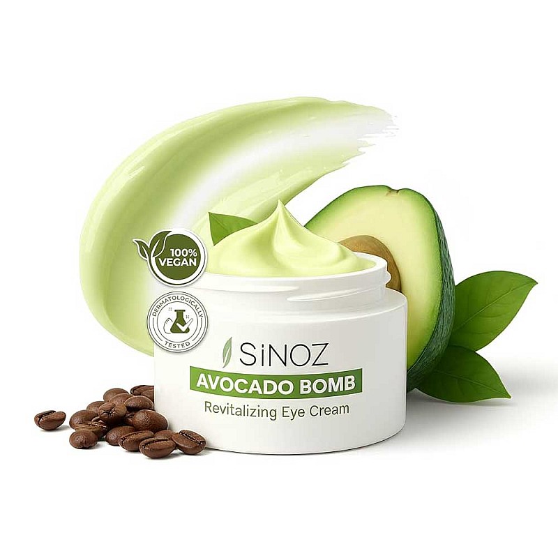 Интензивен витализиращ крем за очи Sinoz Avocado Bomb Revitalizing Eye Cream 15ml