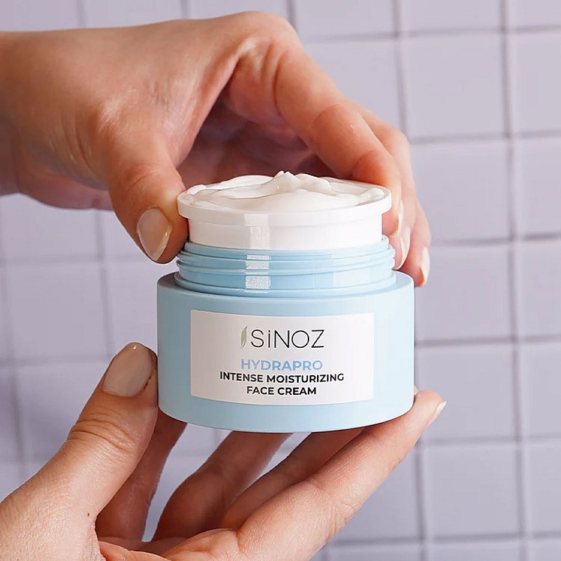Интензивен хидратиращ крем за лице Sinoz Hydrapro Intense Moisturizing Face Cream 50ml