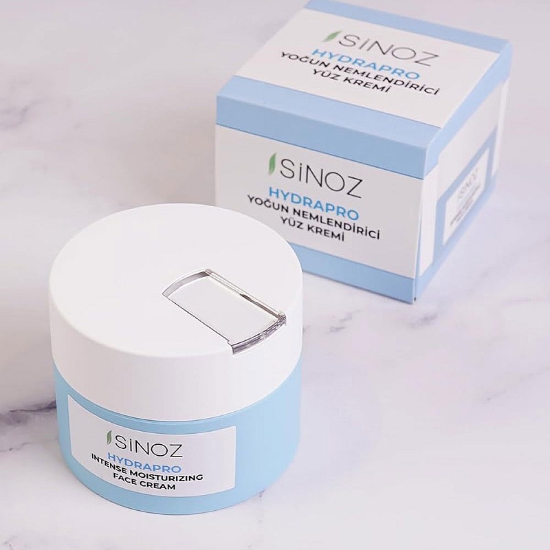 Интензивен хидратиращ крем за лице Sinoz Hydrapro Intense Moisturizing Face Cream 50ml