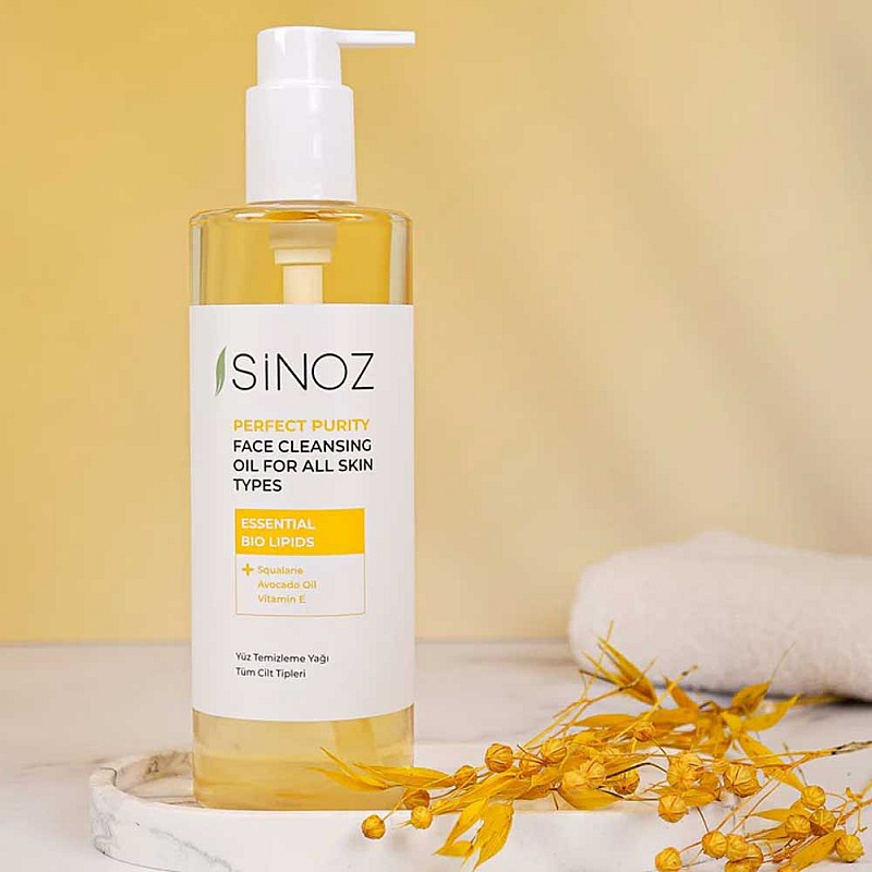 Почистващо олио за лице Sinoz Perfect Purity Face Cleansing Oil for All Skin Types 400ml