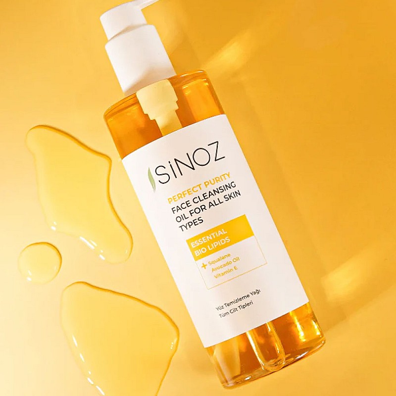 Почистващо олио за лице Sinoz Perfect Purity Face Cleansing Oil for All Skin Types 400ml
