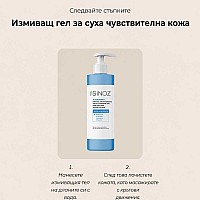 Почистващ гел за суха и чувствителна кожа Sinoz Hydrapro Intense Moisturizing Face Cleansing Gel 400ml