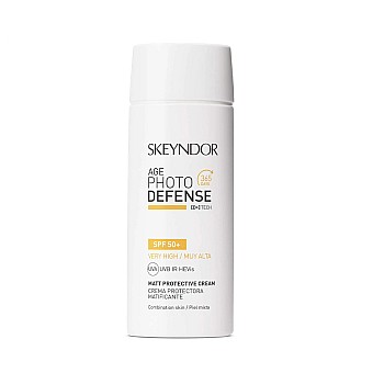 Матиращ слънцезащитен крем SPF50 Skeyndor Age-Defense Matt Protective Cream 75ml Матиращ слънцезащитен крем SPF50 Skeyndor Age-Defense Matt Protective Cream 75ml