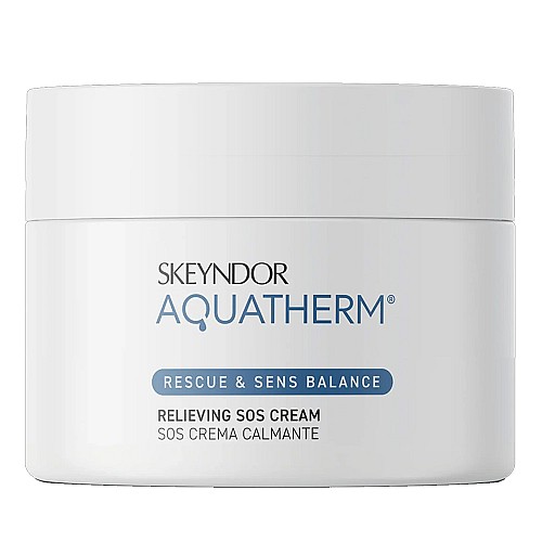 Успокояващ SOS крем против зачервявания Skeyndor Aquatherm SOS Relieving Cream 50ml