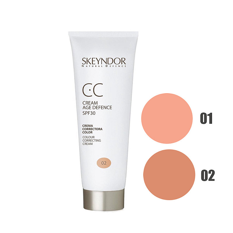 CC крем с SPF 30 Skeyndor CC Cream Age Defense Correcting Cream 40ml