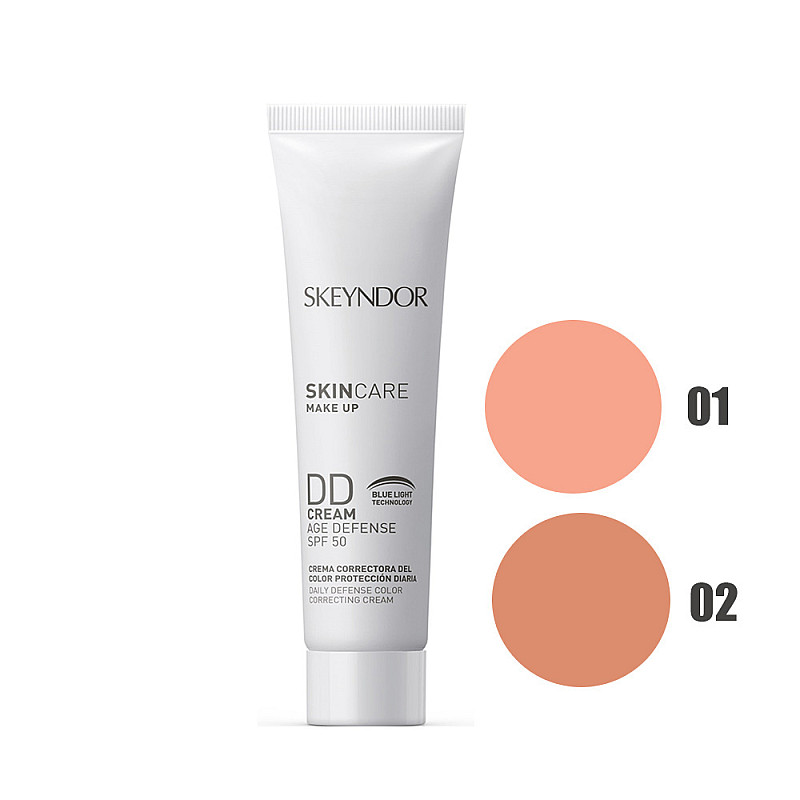 DD крем с SPF 50 Skeyndor DD Cream Age Defense Correcting Cream 40ml