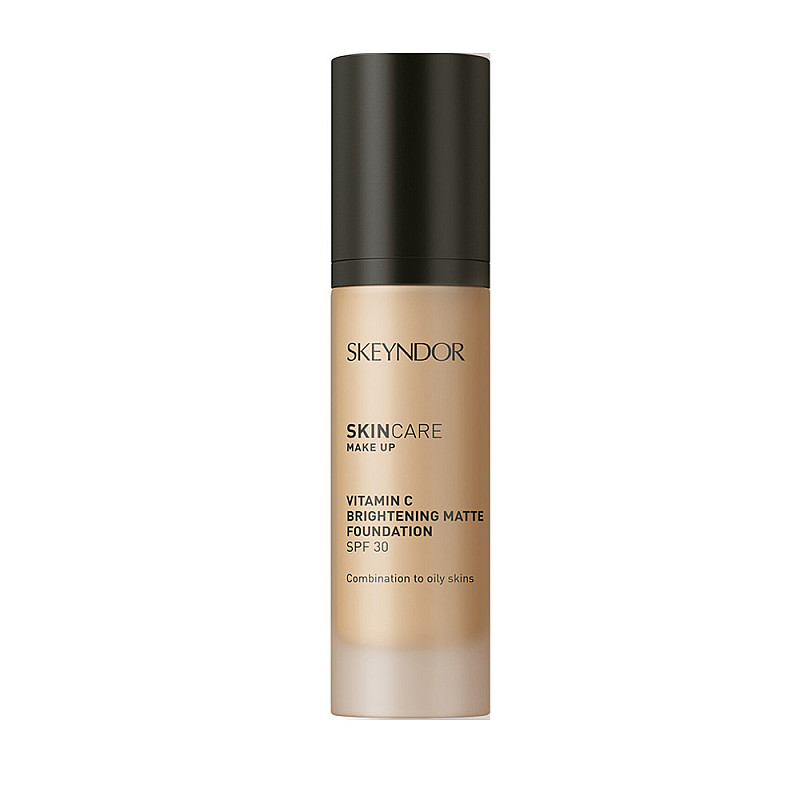 Матиращ фон дьо тен с Вит.С Skeyndor Brightening Matte Foundation 30ml