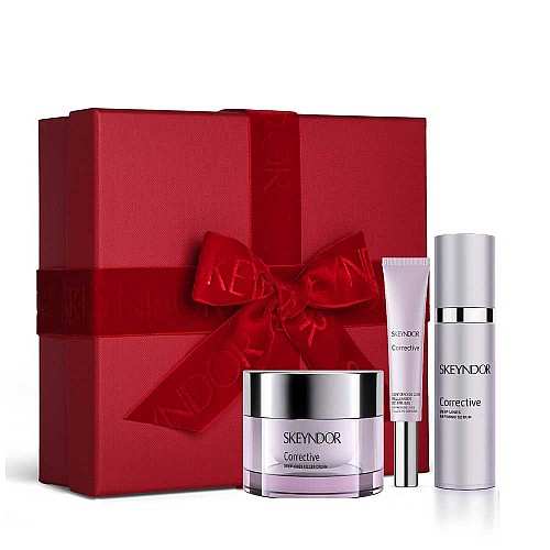 Комплект за изглаждане и лифтинг Skeyndor Corrective Christmas Kit