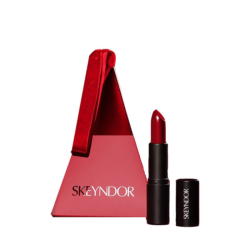 Луксозно червило с кадифен финиш и хидратация Skeyndor Glow in Red
