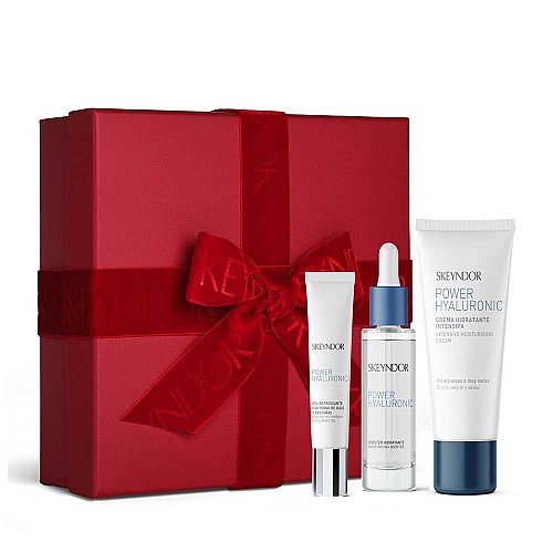 Комплект за дълбока хидратация и блясък Skeyndor Power Hyaluronic Christmas Kit