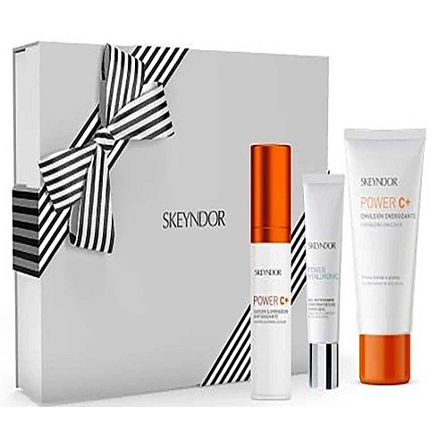 Коледен комплект за сияйна кожа Skeyndor Power Vitamin C+ Christmas Kit 2024