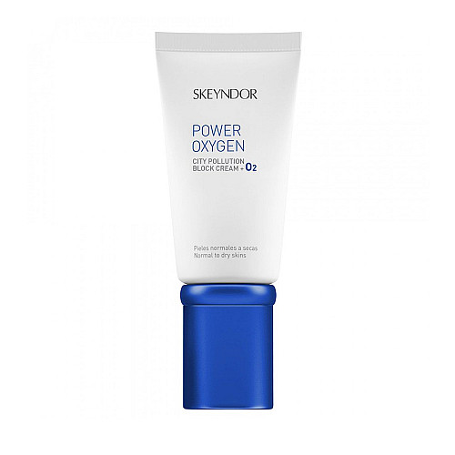 Крем с кислород и блокер против градско замърсяване Skeyndor Power Oxygen City Pollution Block Cream 50ml