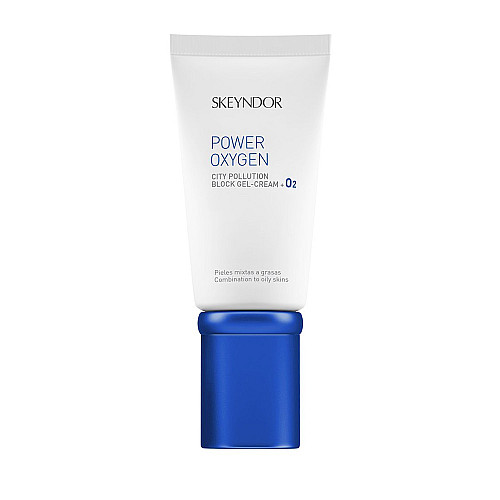 Гел-крем с кислород и блокер за мазна кожа Skeyndor Power Oxygen City Pollution Block Gel-Cream 50ml