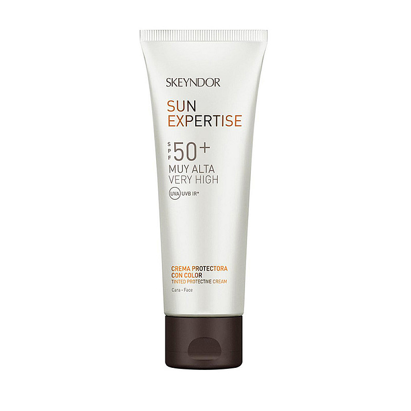 Слънцезащитен крем за лице с SPF 50 Skeyndor Sun Expertise SPF50 Tinted Protective Cream 75ml