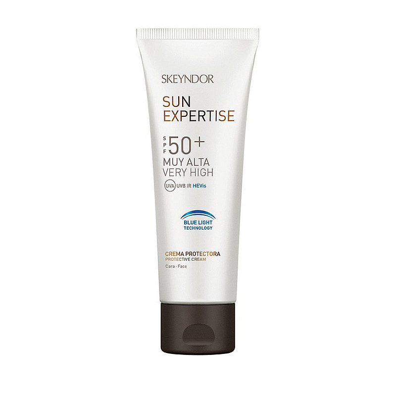 Слънцезащитен крем SPF50 и Blue light технология Skeyndor Sun Expertise Protective Cream 75ml