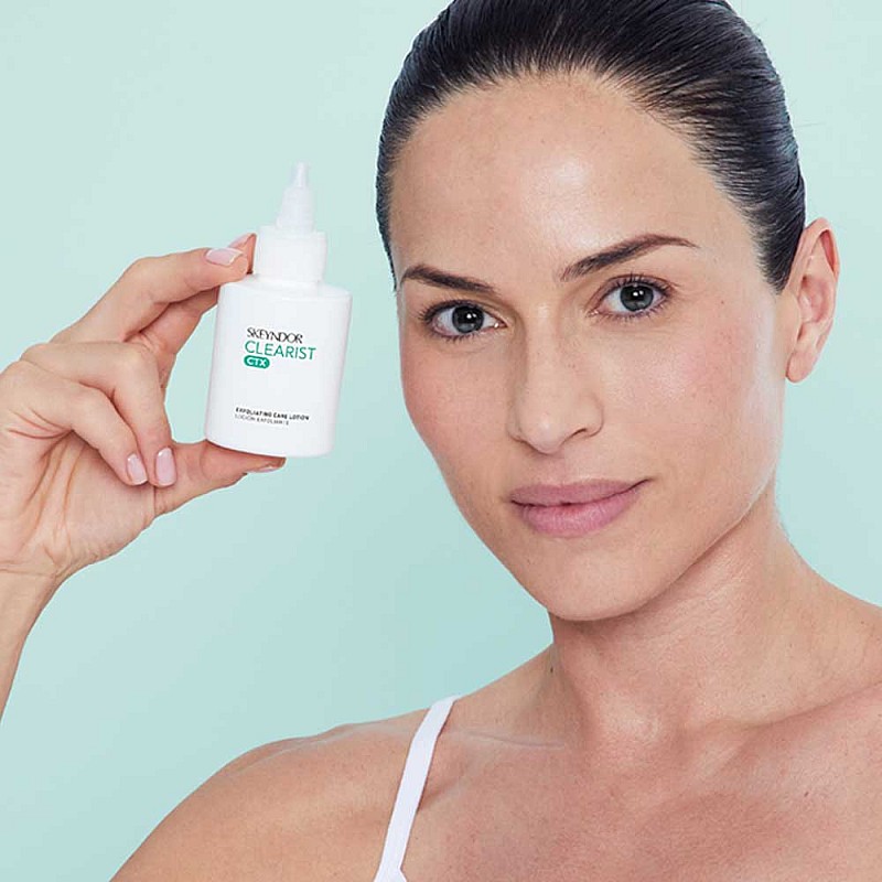 Ексфолиращ лосион против акне и разширени пори Skeyndor Clearist CTX Exfoliating Lotion 100ml