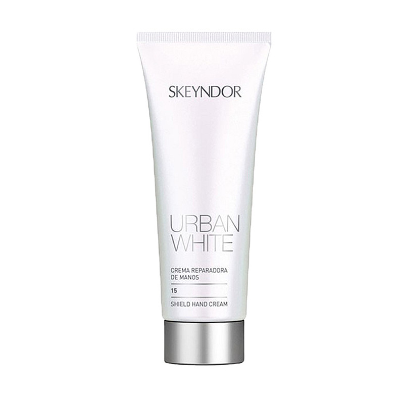 Защитен крем за ръце с SPF 15 Skeyndor Urban White Shield Hand Cream 75ml