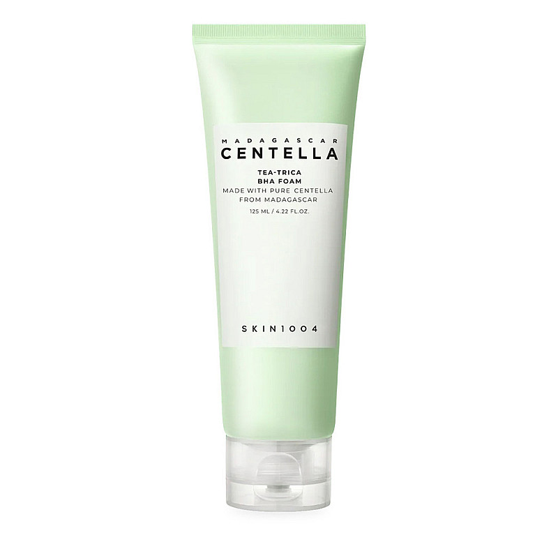 Почистваща пяна против акне Skin1004 Madagascar Centella Tea-Trica Bha Foam 125ml