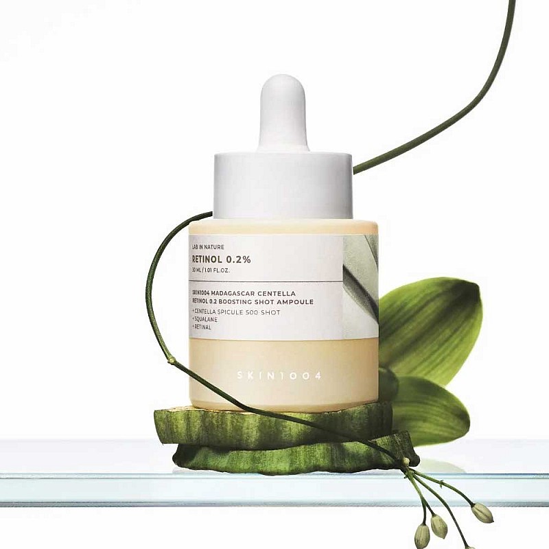 Ампула с ретинол SKIN1004 Retinol 0.2 Boosting Shot Ampoule 30ml