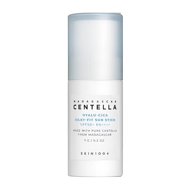 Слънцезащитен стик с центела SPF50+ SKIN1004 Madagascar Centella Hyalu-Cica Silky-Fit Sun Stick 7g