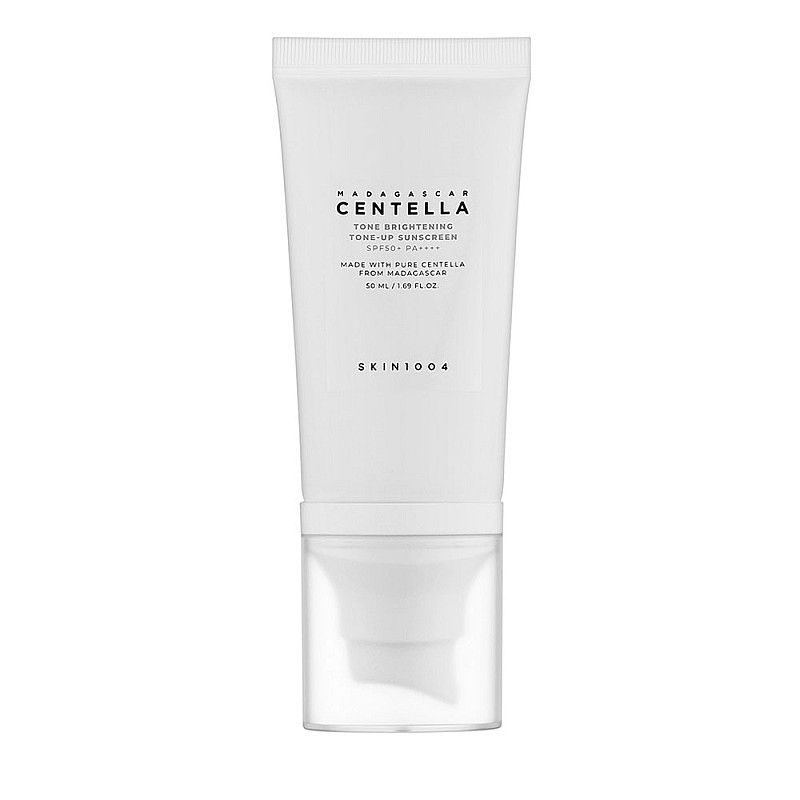  Избелващ слънцезащитен крем с SPF50 Skin1004 Madagascar Centella Tone Brightening Tone-Up Sunscreen 50ml