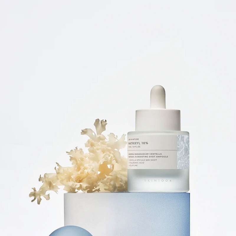 Ампула против бръчки с пептиди и Matrixyl 10% SKIN1004 Boosting Shot 30ml