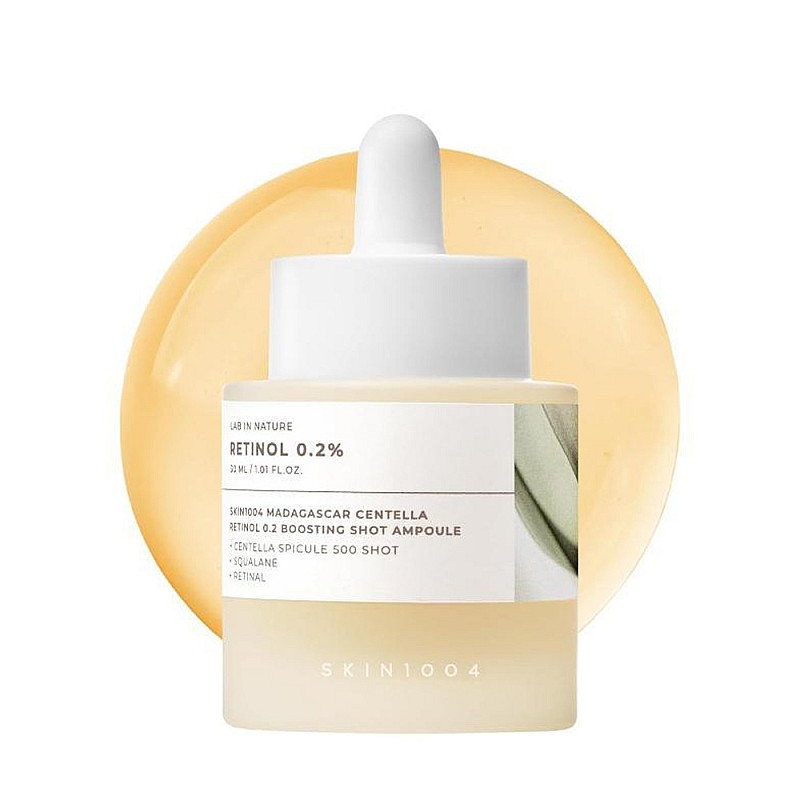 Ампула с ретинол SKIN1004 Retinol 0.2 Boosting Shot Ampoule 30ml