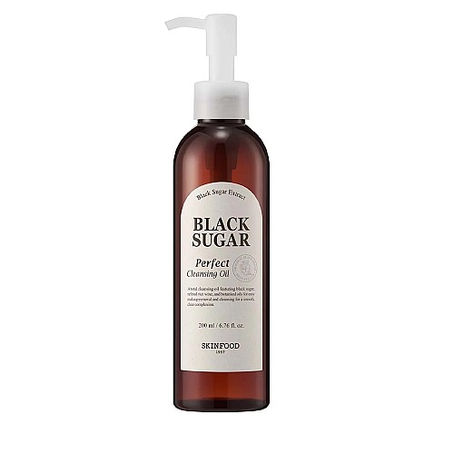 Почистващо масло за лице от черна захар Skinfood Black Sugar Perfect Cleansing Oil 200ml