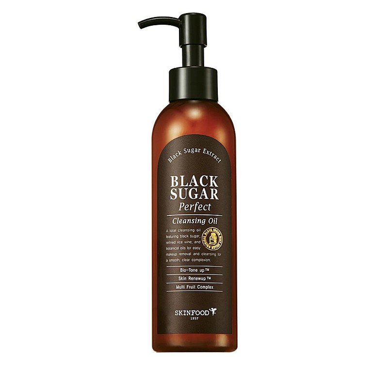 Почистващо масло за лице от черна захар Skinfood Black Sugar Perfect Cleansing Oil 200ml