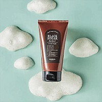 Пилинг за лице с фини захарни частици Skinfood Black Sugar Perfect Scrub Foam 180ml