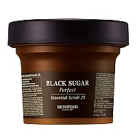 Дълбоко ексфолираща маска за лице с черна захар Skinfood 2X Black Sugar Perfect Essential Scrub 210ml