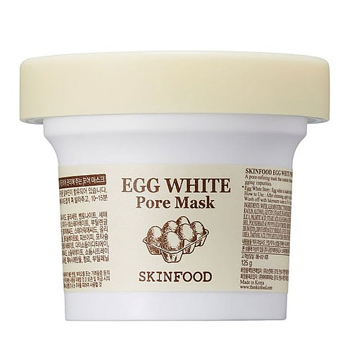 Ексфолираща маска за лице с яйчен белтък Skinfood Egg White Pore Mask 120ml