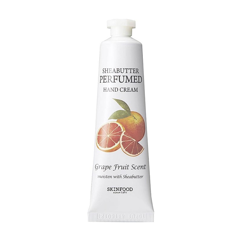 Подхранващ крем за ръце с масло от шеа и аромат на грейпфрут Skinfood Shea Butter Hand Cream Grapefruit 30ml