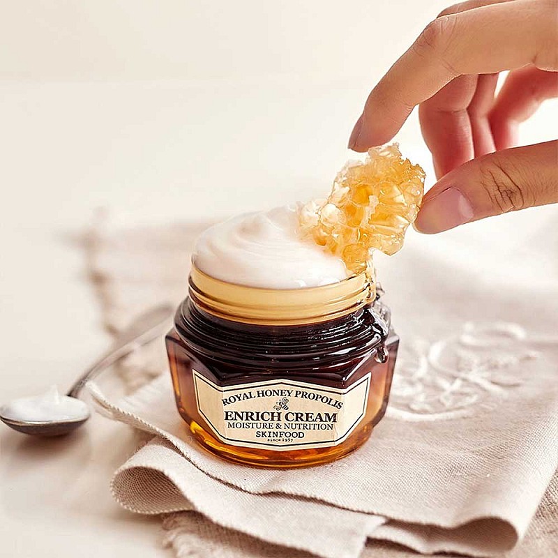 Луксозен дълбоко подхранващ крем с прополис Skinfood Royal Honey Propolis Enrich Barrier Cream 63ml