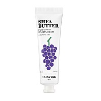 Подхранващ крем за ръце с масло от шеа и аромат на грозде Skinfood Shea Butter Hand Cream Grape 30ml