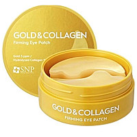 Хидрогелни пачове за очи със злато и колаген SNP 24K Collagen Firming Eye Patch 60бр