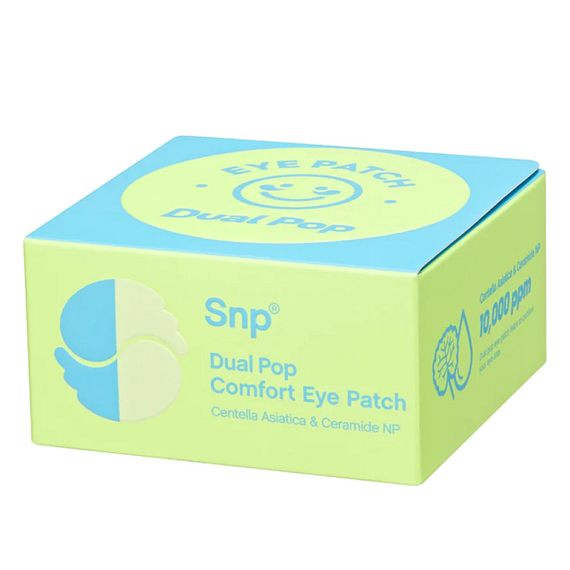 Хидрогелни пачове за очи с центела SNP Dual Pop Comfort Eye Patch 30бр