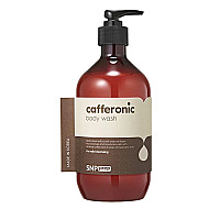 Душ гел с кафе и хиалуронова киселина SNP PREP Cafferonic Body Wash 500ml