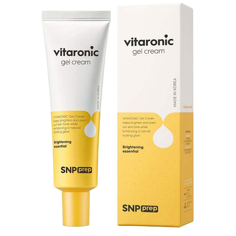 Озаряващ крем-гел с витамини и хиалурон SNP Prep Vitaronic Gel Cream 50ml