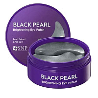 Изсветляващи пачове за очи SNP Black Pearl Brightening Eye Patch 60бр