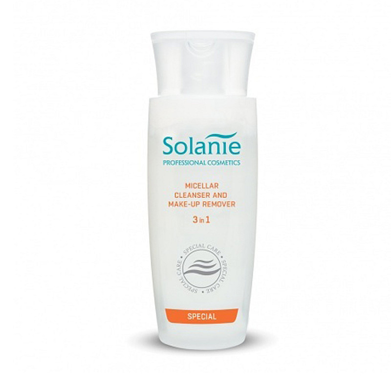 Мицеларна вода Solanie Micellar Cleanser and Make-Up Remover 150ml.