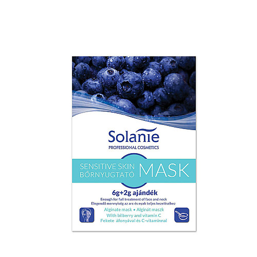 Алгинатна успокояваща маска Solanie Sensitive Mask 8g