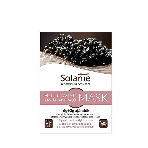 Алгинатна регенерираща маска с хайвер Solanie Hot Caviar Mask 8g